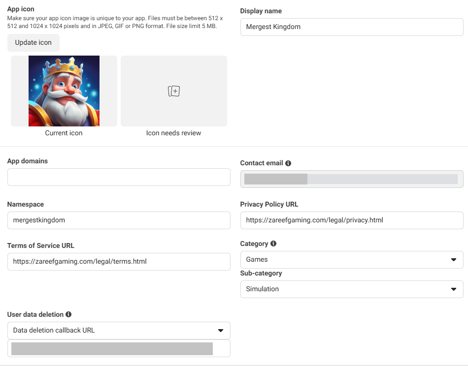 App Info