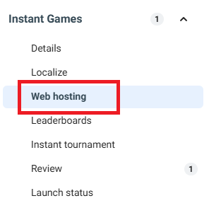 Web hosting