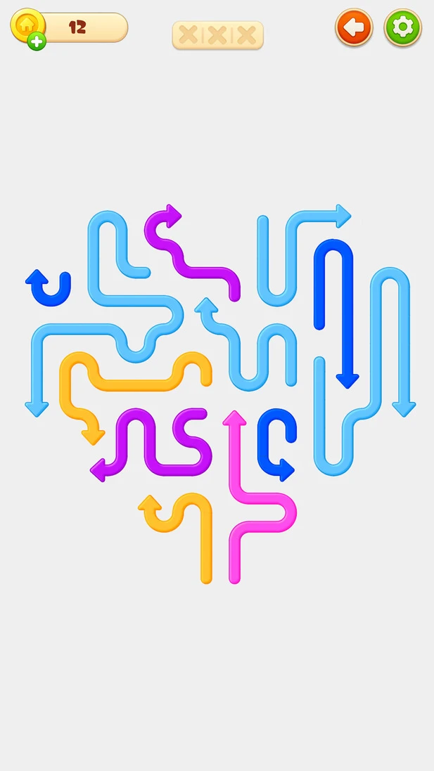 Arrow Slide Puzzle screenshot
