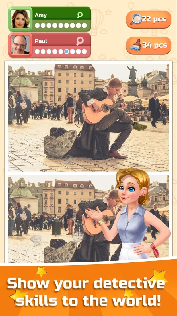 Rachel Holmes: Find Differences screenshot