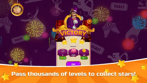 Circus Words: Magic Puzzle screenshot