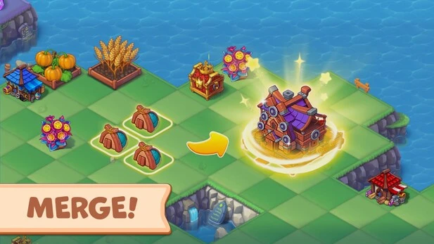 Mergest Kingdom: Merge Puzzle screenshot