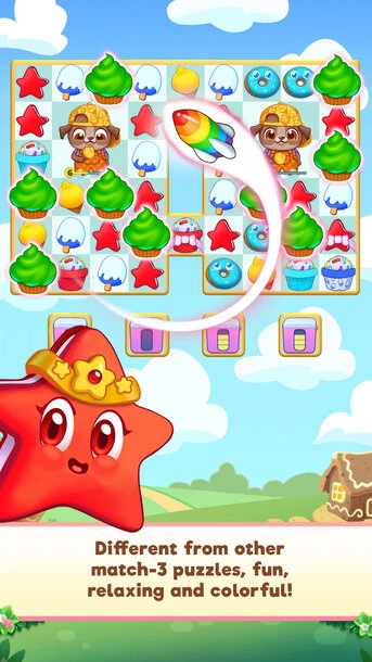Candy Riddles: Match 3 Puzzle screenshot