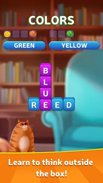 Kitty Scramble: Word Stacks screenshot